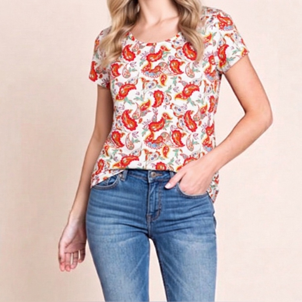 Rebecca Malone Paisley Top Small